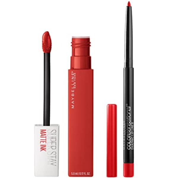 Maybelline Super Stay Matte Ink Liquid Lipstick + Color Sensational