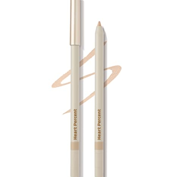 Heart Percent Dote On Mood Gel Eyeliner Pencil, Long-Lasting Waterproof