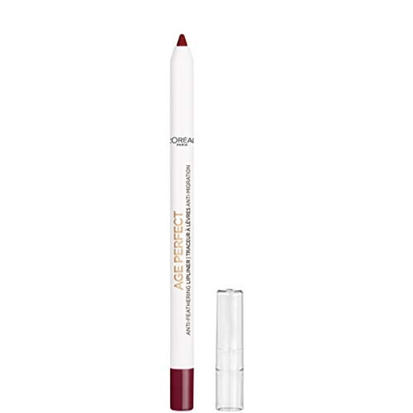 L’Oréal Paris Age Perfect Anti-Feathering Lip Liner, Rich Cranberry