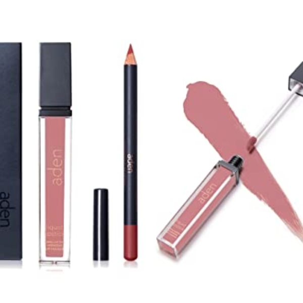 aden – 2 in 1 – Matte Liquid Lipstick &
