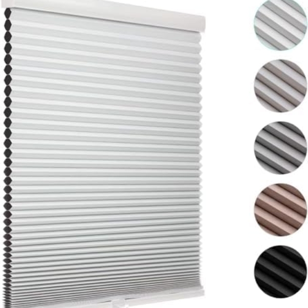 Custom MYshade Cordless Cellular Windows Shades Blackout Blinds for Windows