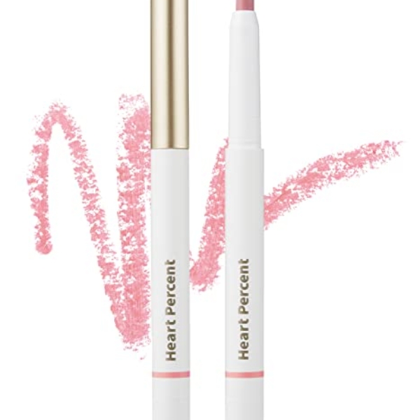 Heart Percent Dote On Mood Lip Pencil, Long-Lasting Creamy Lip