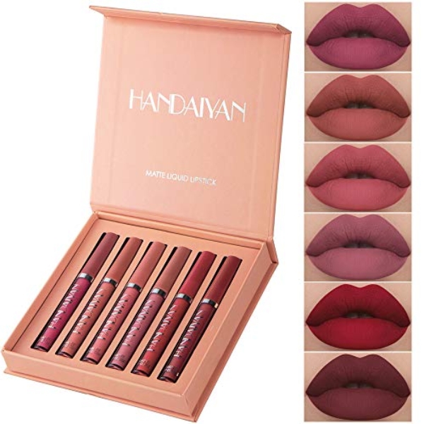 Lipstick Combo Pack Liquid Lipstick Set – 6 Pcs Liquid