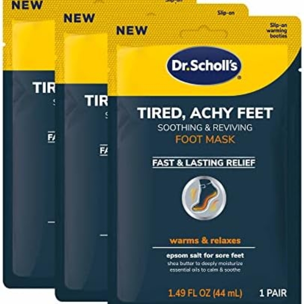 Dr. Scholl’s® Tired, Achy Feet Soothing & Reviving Foot Mask,