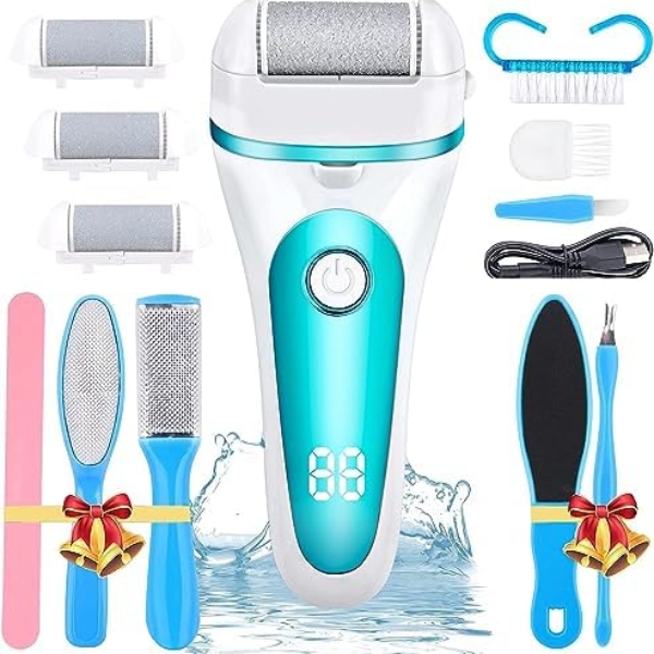 Electric Callus Remover for Feet, Rechargeable Pedicure Tools Foot Care