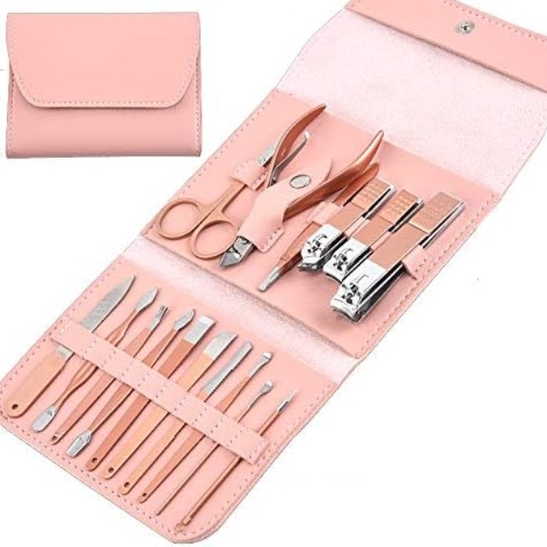 Manicure Set-Stainless Steel Nail Care Set-Professional Ingrown Toenail Clipper Grooming
