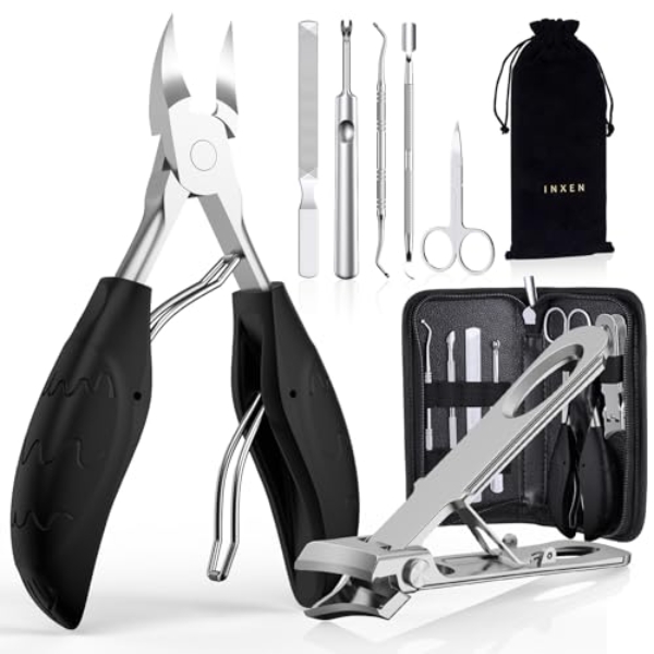 Toenail Clippers for Seniors Thick Toenails, Sharp Toe Nail Clippers
